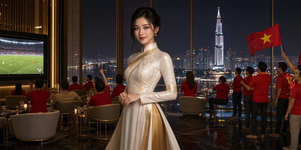 Không khí cá cược thể thao sôi động với trang phục áo dài tại TP. Hồ Chí Minh