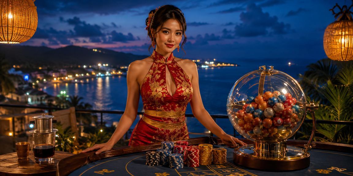 Cảnh cá cược xổ số và bóng đá trên điện thoại tại Phú Quốc